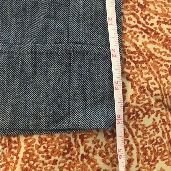 Loft Chambray Wideleg Pant - Picture 3 of 4